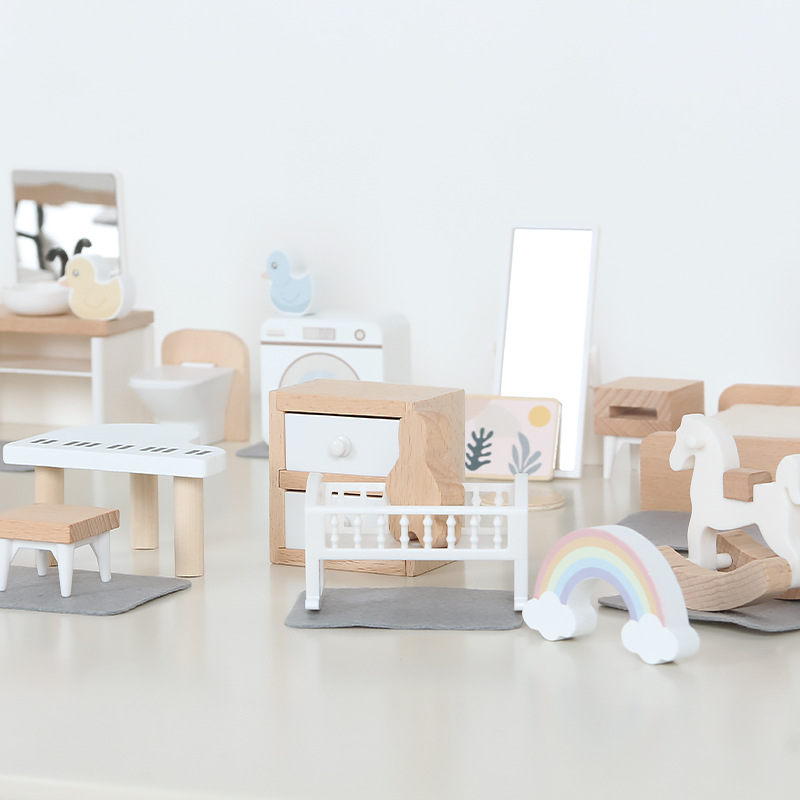 Kitchen Uncle - Muebles modernos para casa de muñecas,