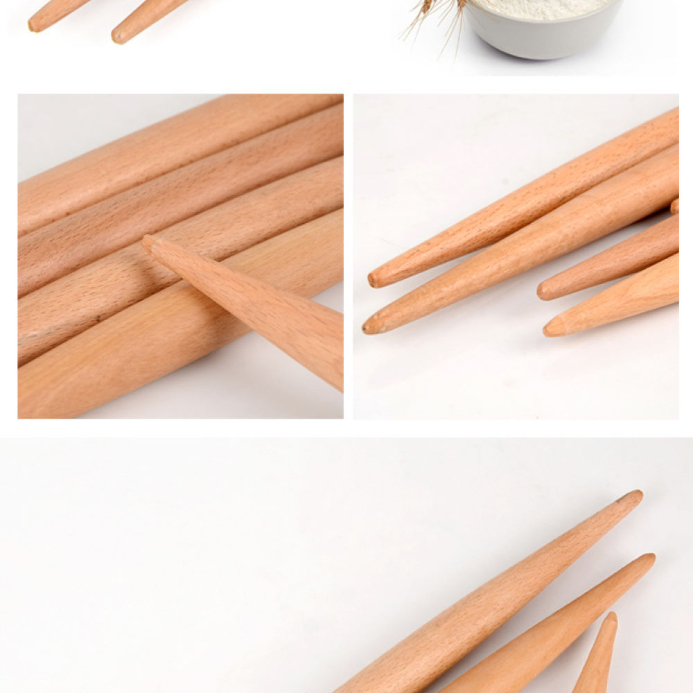 Rodillo de madera con punta pa - Kitchen Roller Baking reseña y precio